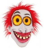 MASQUE LATEX CLOWN AU GRAND SOURIRE ADULTE - HALLOWEEN - HORREUR