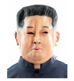 MASQUE LATEX HOMME D'ETAT NORD COREEN KIM JONG UN ADULTE - DICTATEUR, POLITIQUE