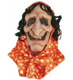 MASQUE LATEX SORCIERE GITANE ADULTE - ACCESSOIRE DEGUISEMENT