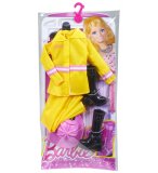 MATTEL - CHJ28 - BARBIE - ACCESSOIRE POUPEE - TENUE POMPIER