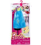 MATTEL - DNT93 - BARBIE - ACCESSOIRE POUPEE - TENUE D'ARTISTE PEINTRE