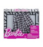 MATTEL - FXH87 - BARBIE - ACCESSOIRE POUPEE - JUPE A CARREAU NOIR ET BLANC - ROBE - TENUE - HABIT