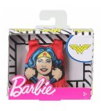 MATTEL - FXJ94 - BARBIE DEBARDEUR WONDER WOMAN ROUGE - TOP DC - TENUE - HABIT - ACCESSOIRE POUPEE