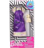 MATTEL - GHX37 - BARBIE - ACCESSOIRE POUPEE - ROBE CHIEN AVEC PETIT CHIEN BEIGE - TENUE - HABIT