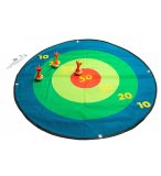 MAXI JEU DE FLECHETTES GEANT XXL SECURITE - GRANDE CIBLE MULTICOLORE 1 M - JEU BS 