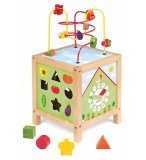 MAXI LOOPING JARDIN - CUBE MULTI-ACTIVITES EN BOIS - JANOD - J08165