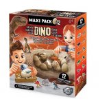MAXI PACK 12 OEUFS DE DINOSAURES A DETERRER - BUKI - 2138 - KIT EXCAVATION, FOUILLES