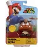 MEGA GOOMBA + PIECE JAUNE : FIGURINE SUPER MARIO 7 CM - FIGURINE NINTENDO ARTICULE - JAKKS