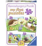 MES PREMIERS PUZZLES 4 PUZZLES PROGRESSIFS ANIMAUX 2 - 4 - 6 -8 PIECES - RAVENSBURGER - 069521