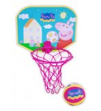 MINI PANNEAU DE BASKET PEPPA PIG + BALLE - SET BASKETBALL ENFANT