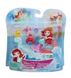 MINI PRINCESSE : ARIEL LA PETITE AVEC SEBASTIEN ET SON BATEAU - HASBRO E0246 - DISNEY PRINCESSES - POUPEE