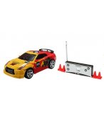 MINI VOITURE ROUGE ET JAUNE N55 RADIOCOMMANDEE - VEHICULE RACING SERIES - DRIFT TIN CARS