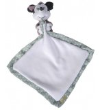 MINNIE GRAND DOUDOU PLAT VERT ET BLANC 25 X 25 CM - PELUCHE DISNEY - NICOTOY