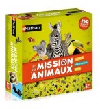 MISSION ANIMAUX LE JEU DE SOCIETE - NATHAN - 31468 - CHERCHE ET TROUVE