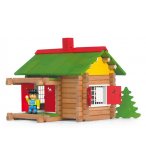 MON CHALET EN BOIS 100 PIECES -  JEUJURA - 8002 - MAISON FORESTIERE - JEU CONSTRUCTION