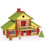 MON CHALET EN BOIS 240 PIECES -  JEUJURA - 8005 - MAISON FORESTIERE - JEU CONSTRUCTION