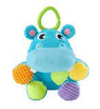 MON HIPPO 2 EN 1 : PELUCHE ET BALLE - FISHER-PRICE - GFC35 - JOUET EVEIL BEBE