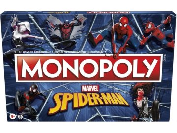 Monopoly Spiderman Marvel - Hsbro Gaming - E9072 - Jeu de soci�t� classique - DC - Spider-Man