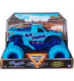 MONSTER JAM GEANT : BLUE THUNDER - VOITURE BLEUE - VEHICULE ECHELLE 1:24 - SPIN MASTER - 20144301