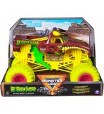 MONSTER JAM GEANT : EL TORO LOCO - VOITURE BRUNE ET JAUNE - VEHICULE ECHELLE 1:24 - SPIN MASTER - 20144303
