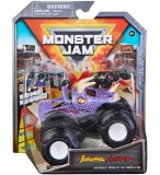 MONSTER JAM JURASSIC ATTACK - VEHICULE MINIATURE METAL VIOLET - SPIN MASTER