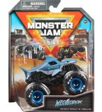 MONSTER JAM MEGALODON - VEHICULE MINIATURE METAL BLEUE - SPIN MASTER