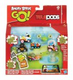 MULTI PACK DELUXE TELEPODS ANGRY BIRDS GO 5 VEHICULES - HASBRO - A6031