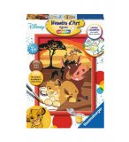 NUMERO D'ART DISNEY SIMBA LE ROI LION - RAVENSBURGER - 28676 - PEINTURE