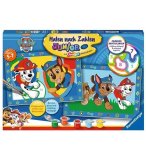 NUMERO D'ART JUNIOR PAT PATROUILLE - PAW PATROL - RAVENSBURGER - 202867 - KIT PEINTURE