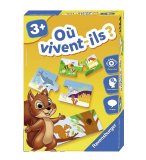 OU VIVENT-ILS ? - RAVENSBURGER - 24037 - JEU DECOUVERTES