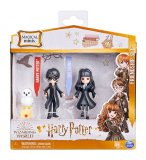 PACK AMITIE FIGURINES MAGICAL MINIS HARRY POTTER : HARRY POTTER, CHO CHANG, HEDWIG - WIZARDING WORLD - SPIN MASTER - 20133240