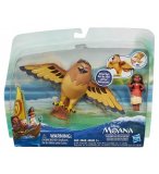 PACK AVENTURES AVEC MAUI LE DEMI-DIEU - SET DISNEY VAIANA + AIGLE MAUI - HASBRO - C0198