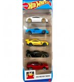 PACK DE 5 VEHICULES HOT WHEELS : HW MOTOR SHOW - MATTEL - HTV49 - SET VOITURES MINIATURES