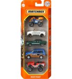 PACK DE 5 VEHICULES MATCHBOX : ROCKY PEAKS - MATTEL - GKJ09 - SET VOITURES MINIATURES