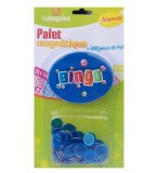 PALET MAGNETIQUE BINGO BLEU + 100 PIONS DE LOTO - RAMASSE PIONS - LOTOQUINE