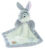 PANPAN LE LAPIN DOUDOU PLAT GRIS 20 X 20 CM - PELUCHE DISNEY - NICOTOY