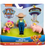 PAT PATROUILLE FERMIERE YUMI ET SON COCHON + CHIENNE STELLA - 3 FIGURINES - PAW PATROL - SPIN MASTER - 20148187