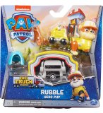 PAT PATROUILLE HERO PUP - RUBEN + DRONE DE SAUVETAGE A CLIPSER + MORSE + CENTRE DE COMMANDE - FIGURINE CHIEN - PAW PATROL - SPIN MASTER - 20139044