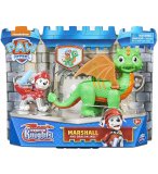 PAT PATROUILLE KNIGHTS RESCU MARCUS ET DRAGON JADE VERT ET ORANGE - FIGURINE CHIEN - PAW PATROL - SPIN MASTER - 20135926