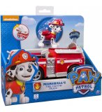 PAT PATROUILLE MARCUS AVEC CAMION DE POMPIER - FIGURINE CHIEN - PAW PATROL - SPIN MASTER - 20114322