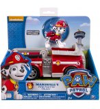 PAT PATROUILLE MARCUS AVEC CAMION DE POMPIER GRANDE ECHELLE - FIGURINE CHIEN - PAW PATROL - SPIN MASTER - 20114322