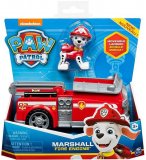 PAT PATROUILLE MARCUS AVEC CAMION DE POMPIER GRANDE ECHELLE - FIGURINE CHIEN - PAW PATROL - SPIN MASTER - 20114322