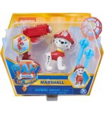 PAT PATROUILLE MARCUS AVEC SON ET SAC A DOS TRANSPORTABLE - FIGURINE CHIEN - PAW PATROL THE MOVIE - SPIN MASTER - 20130317