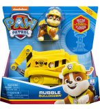 PAT PATROUILLE RUBEN AVEC SON BULLDOZER - FIGURINE CHIEN - PAW PATROL - SPIN MASTER - 20114323