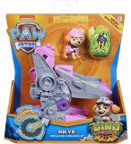 PAT PATROUILLE STELLA ET SON AVION + DINOSAURE MYSTERE - FIGURINE CHIEN - PAW PATROL DINO RESCUE