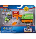 PAT PATROUILLE ULTIMATE ROCKY ET SON CAMION GRUE - FIGURINE CHIEN - PAW PATROL - SPIN MASTER - 20101482