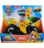 PAT PATROUILLE WILD CAT AVEC SA MOTO LEOPARD - FIGURINE CHAT - PAW PATROL CATPACK - SPIN MASTER - 20138790