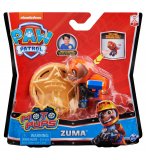 PAT PATROUILLE ZUMA AVEC SAC A DOS ET BADGE - FIGURINE CHIEN - PAW PATROL - SPIN MASTER - 20128240