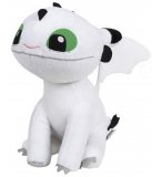 PELUCHE BEBE DRAGON BLANC PIROUETTE 37 CM - PELUCHE LICENCE DRAGONS