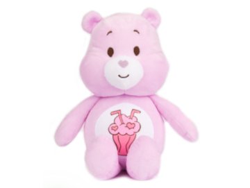 Peluche Bisounours rose - Toucalin 32 cm - Doudou licence